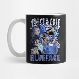 Famous Crid Blue Face Mug